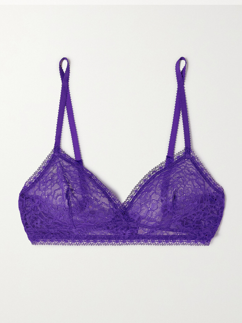 Pensees Douce Stretch-lace Soft-cup Triangle Bra 1