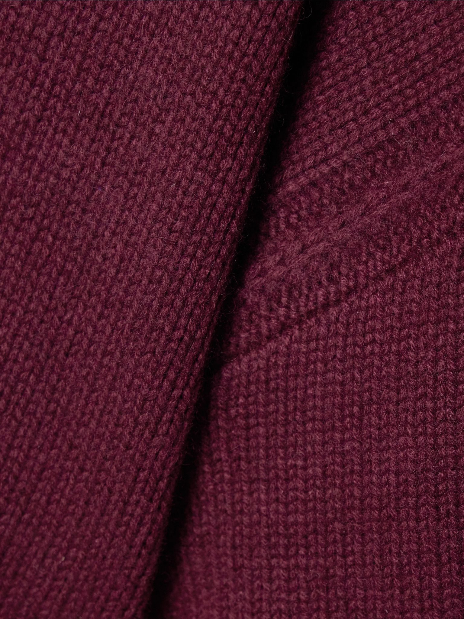 Cashmere sweater Plum - 5