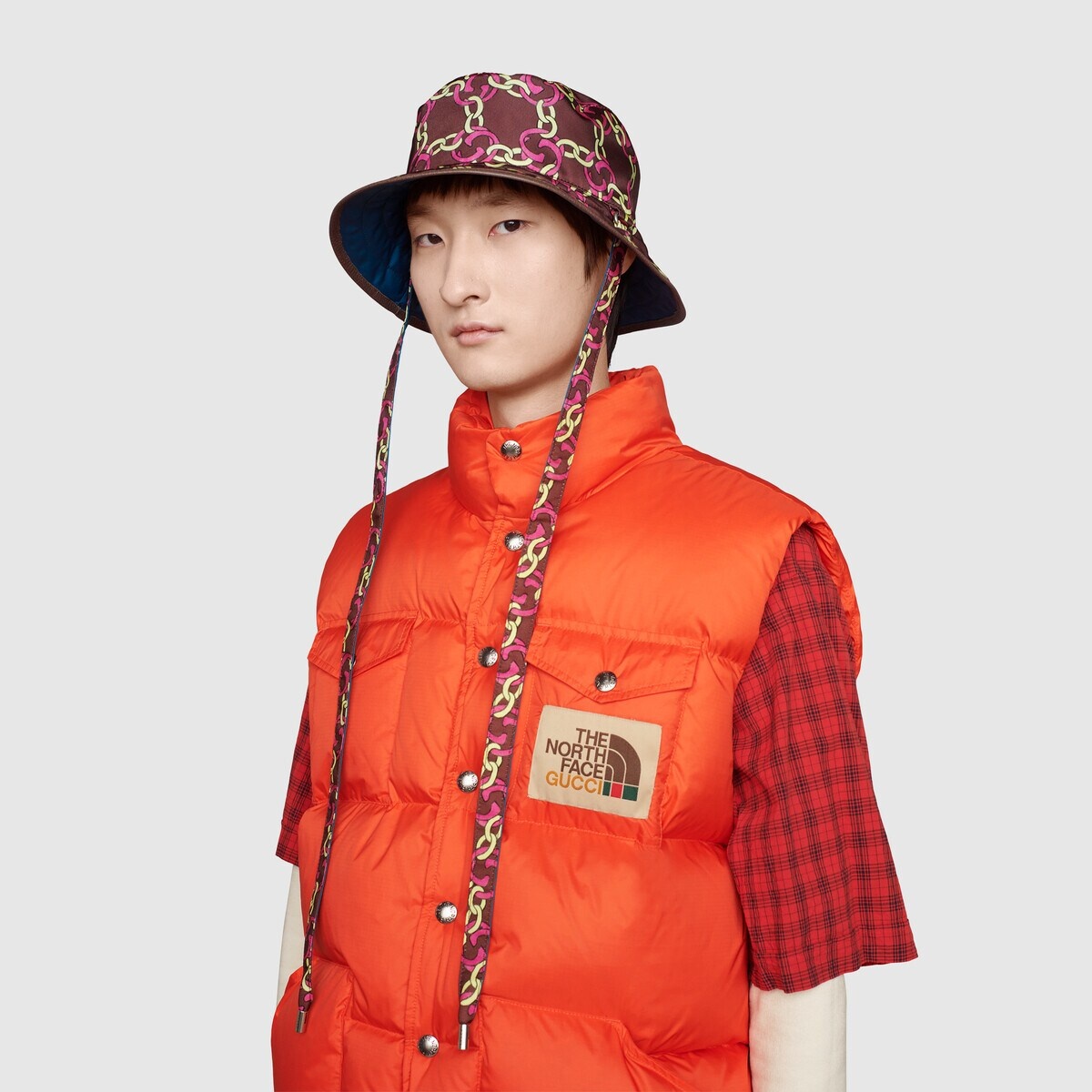 The North Face x Gucci down vest - 5