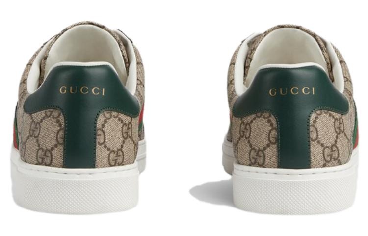 Gucci Ace sneaker with Web 'Beige Ebony' 760775-FACMZ-9746 - 5