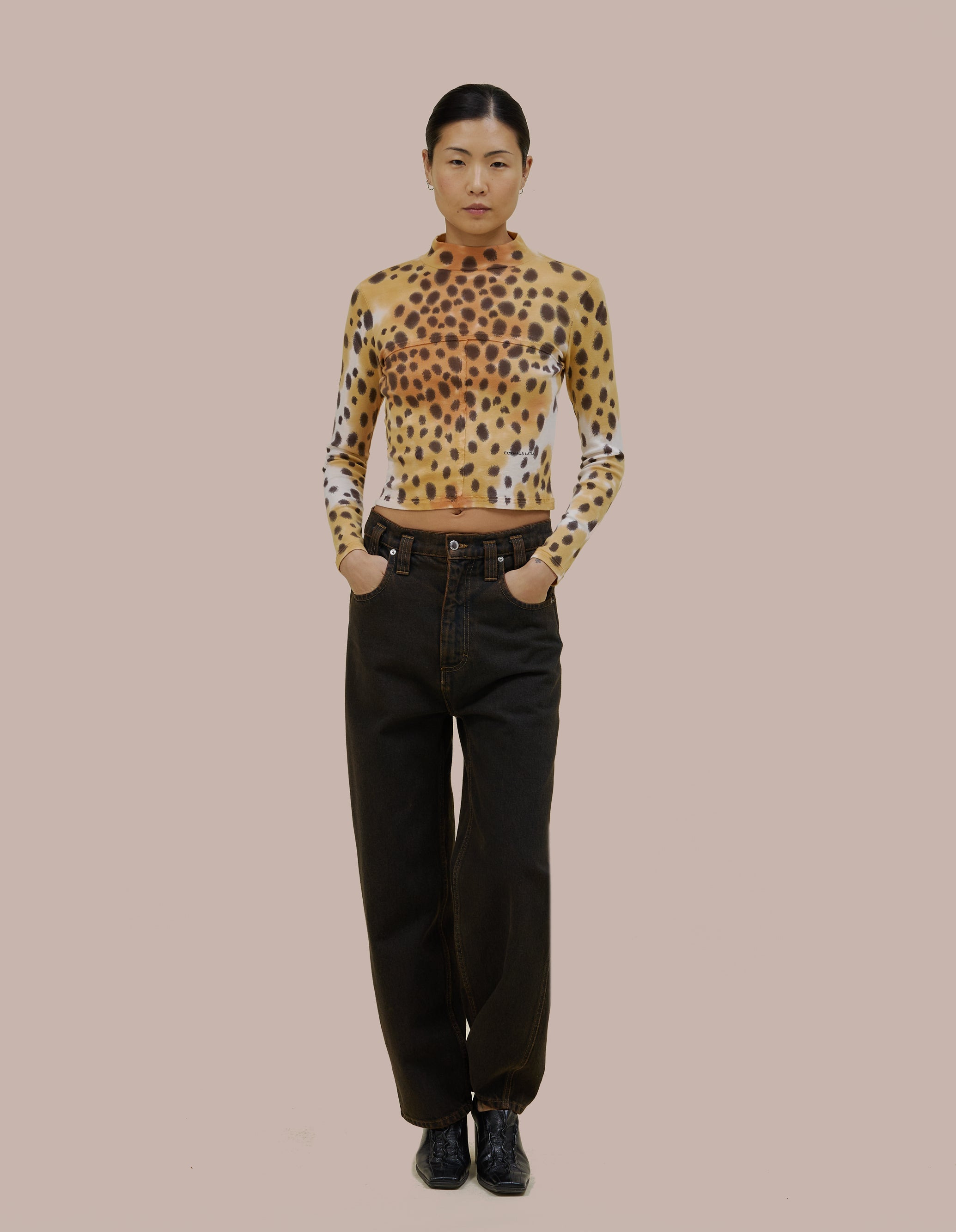 LAPPED BABY TURTLENECK - 4