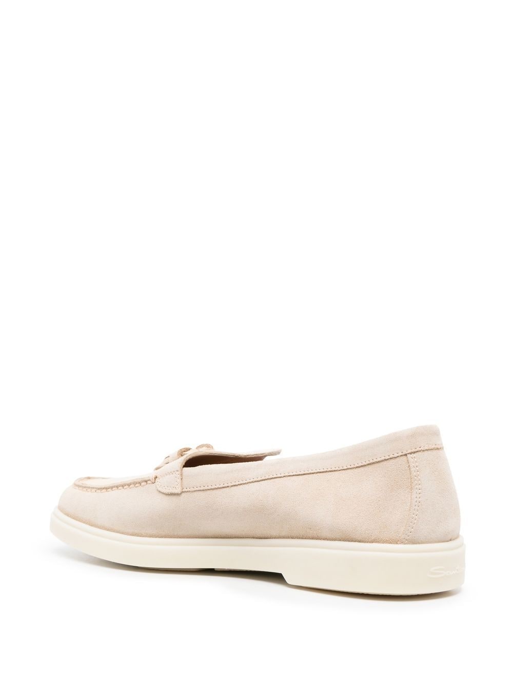 tassel-detail suede loafers - 3