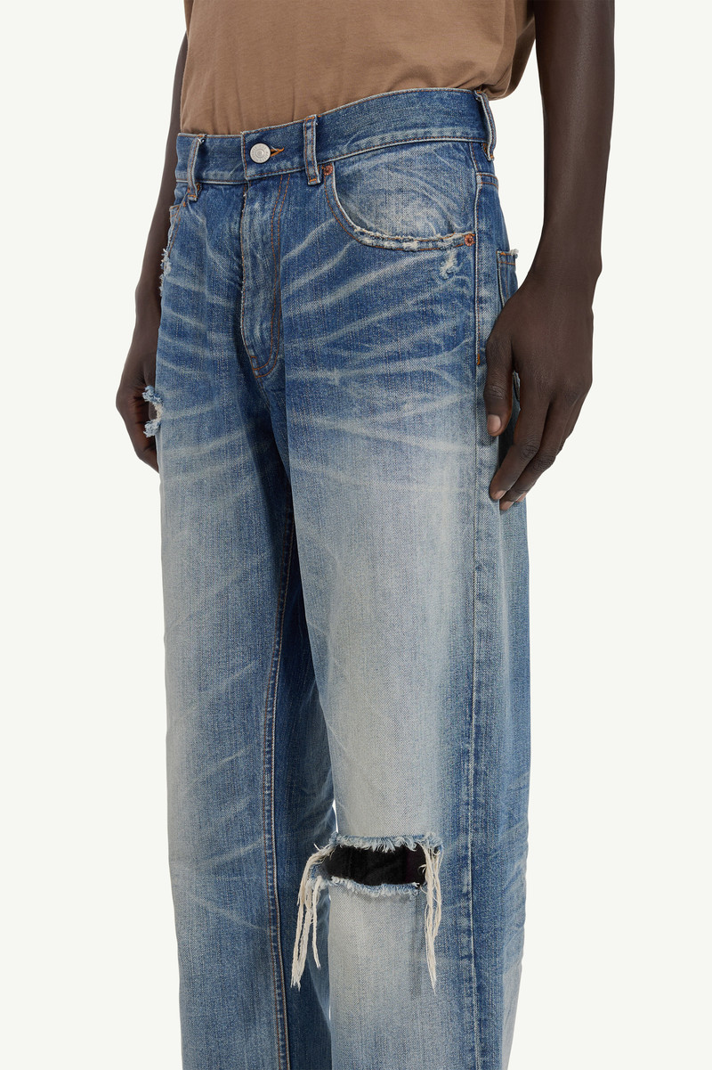 Distressed 5-pocket jeans 4
