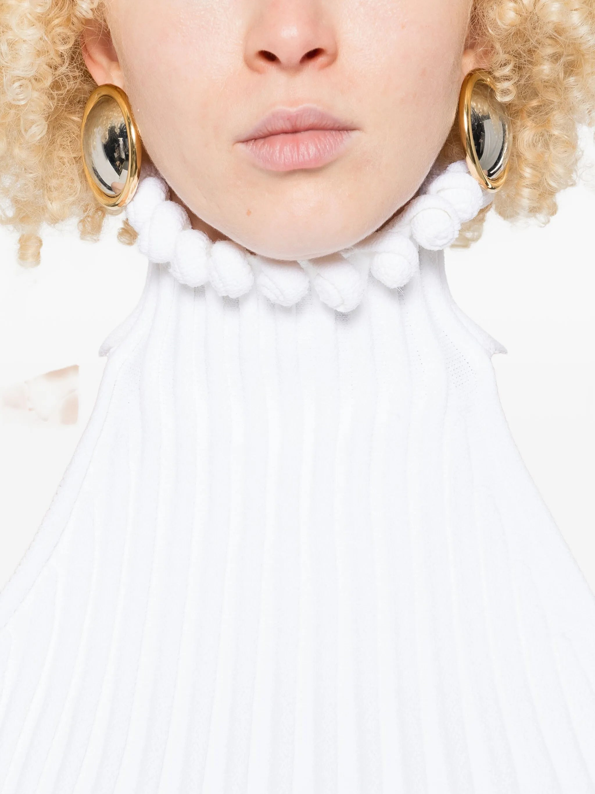Alaïa Pom-pom Halterneck Top - 4