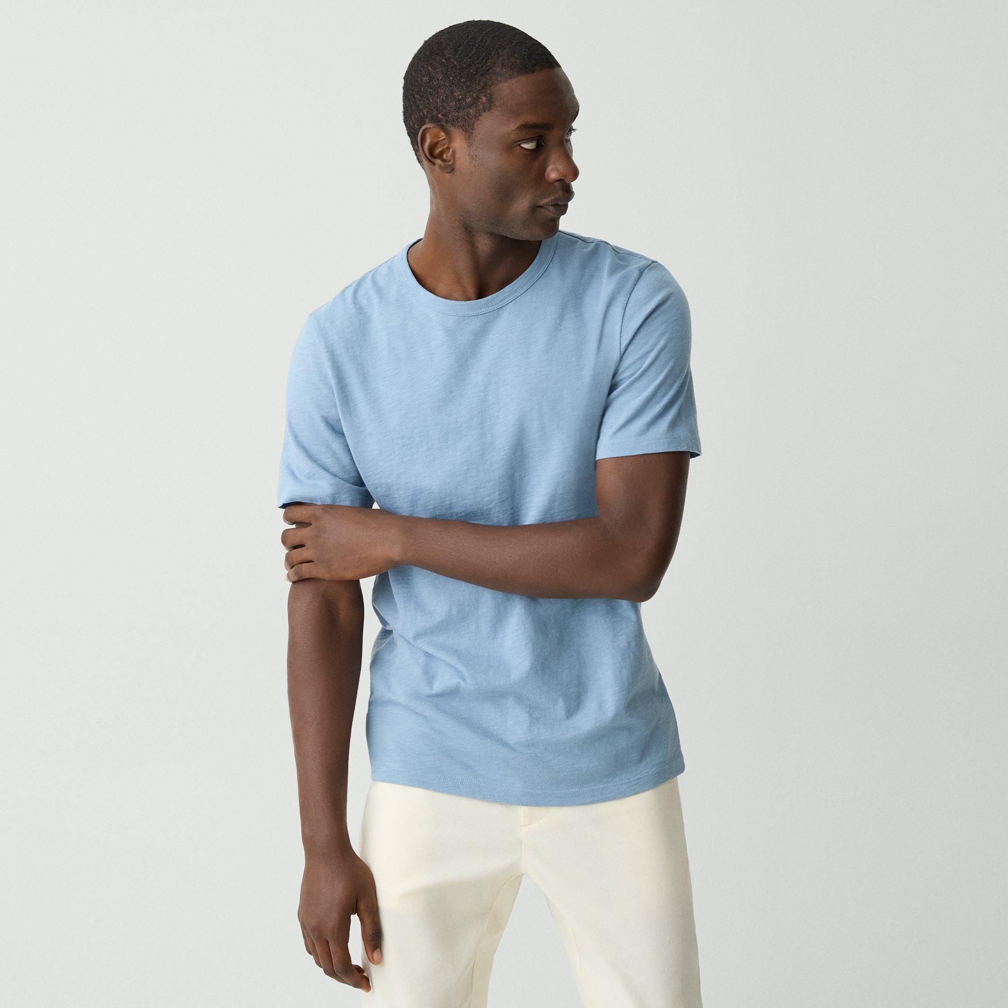 Essential Tee in Cosmos Slub Cotton - 2