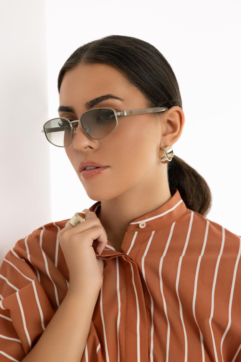 Angled Lens Sunglasses - 2