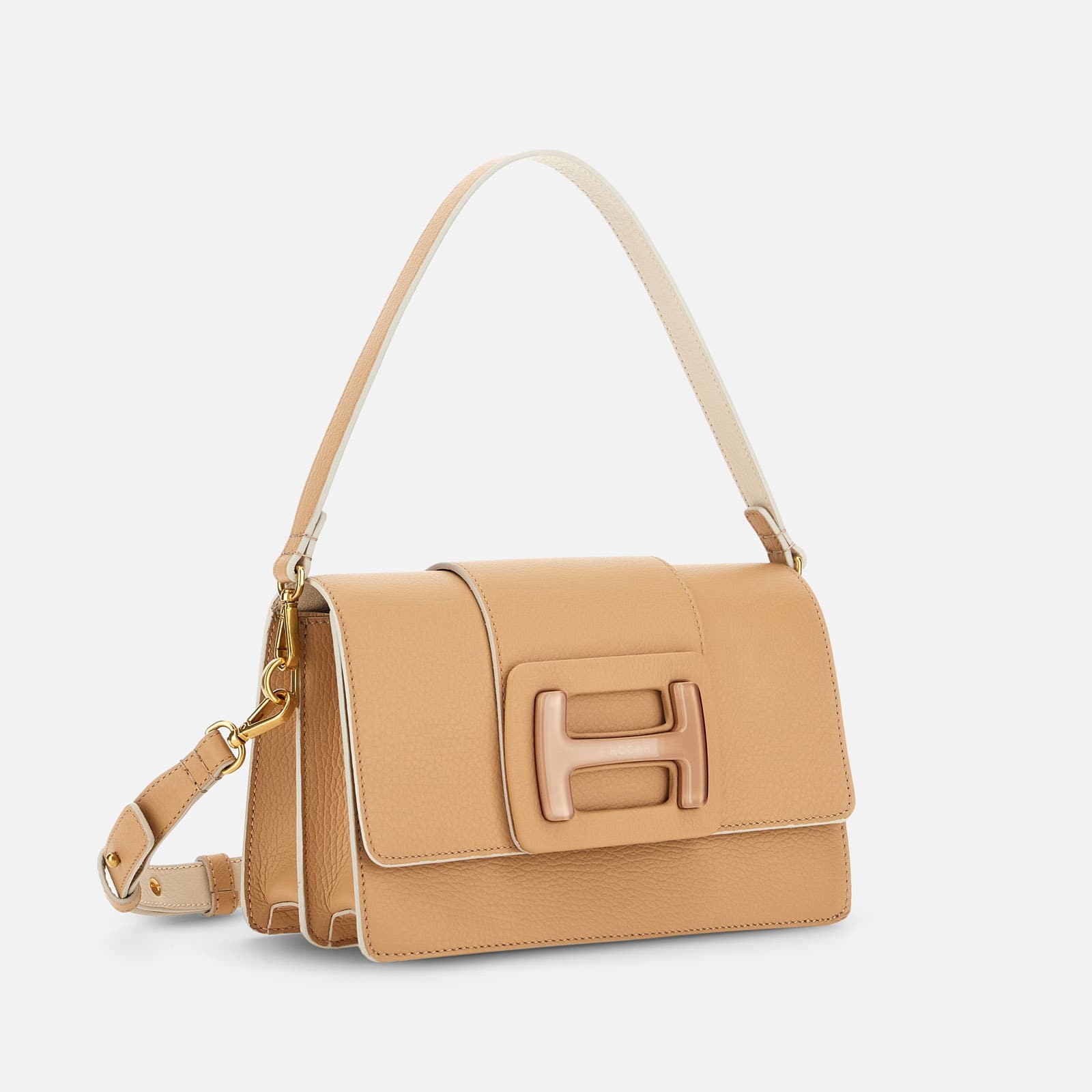 Hogan H-Bag Crossbody Bag Beige - 3