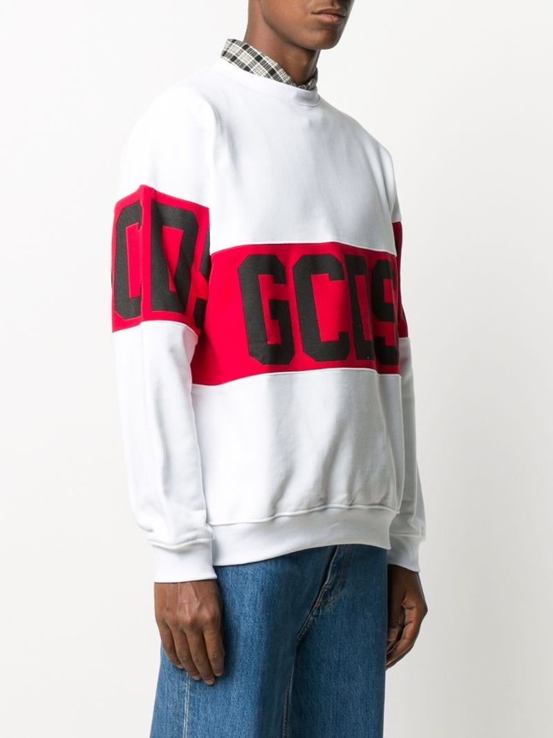 logo crew-neck sweatshirt - 6