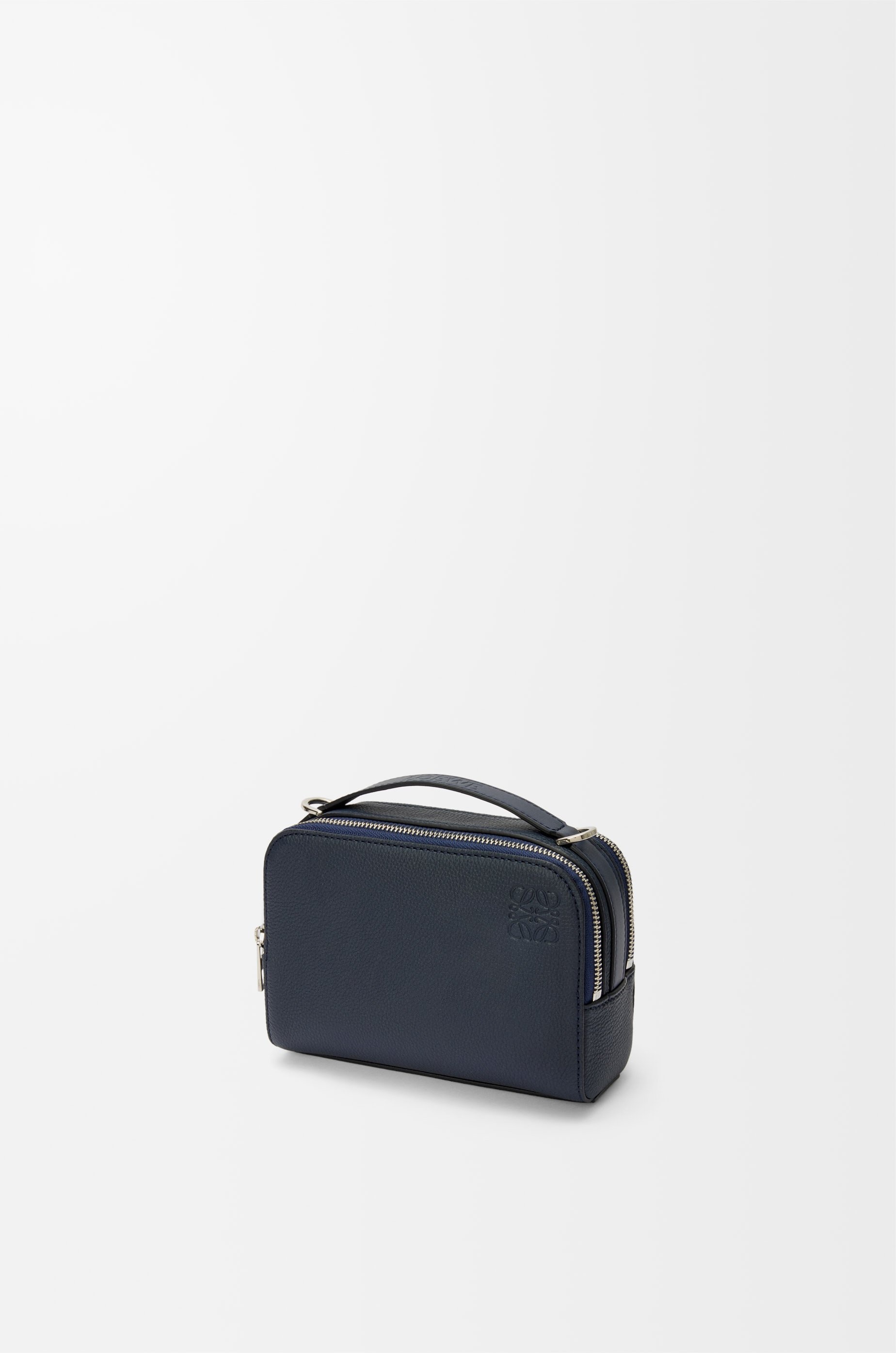 Mini crossbody camera bag in soft grained calfskin - 2