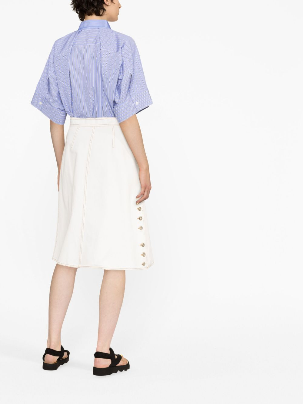 A-line midi skirt - 3