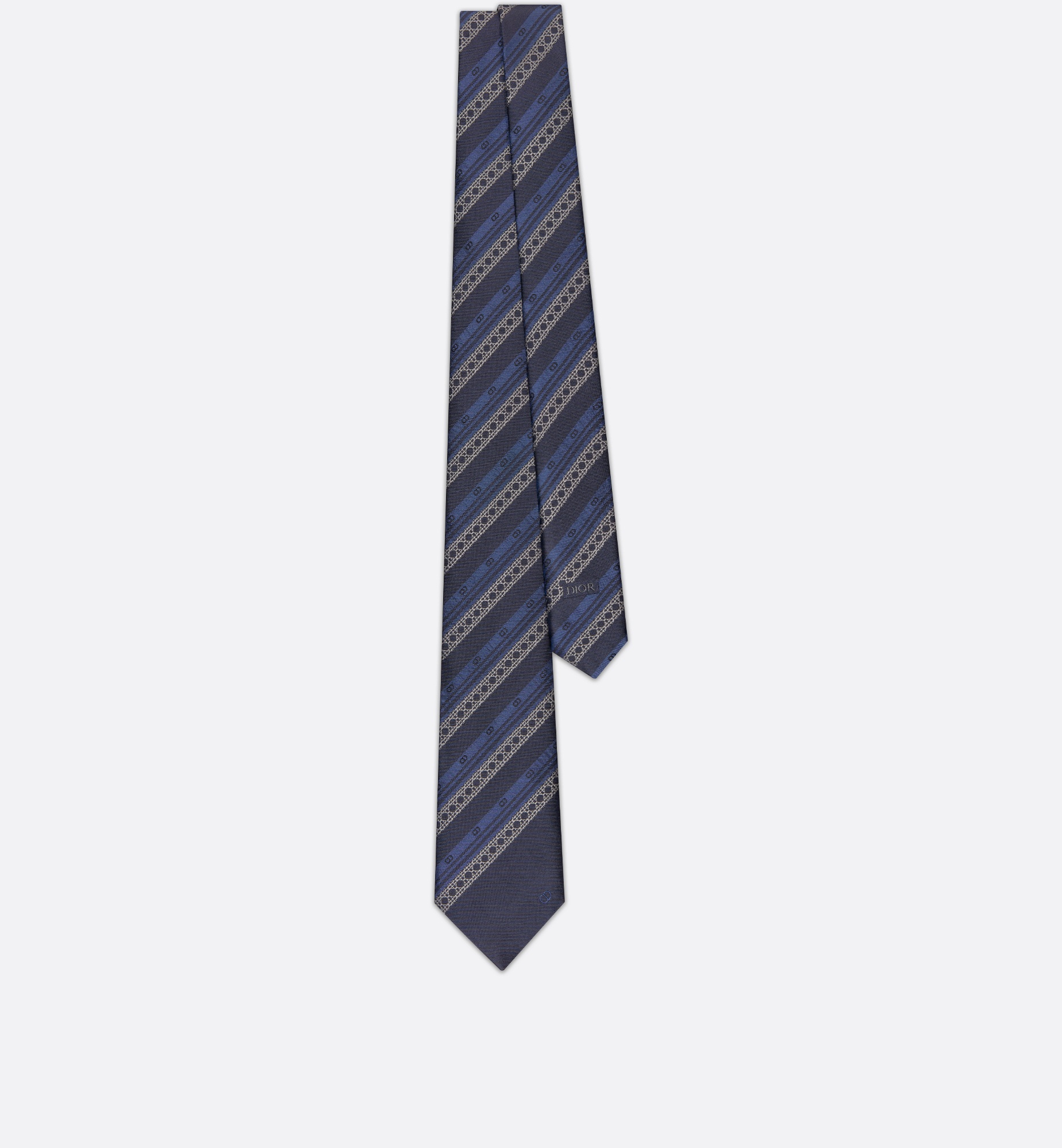 Striped Cannage Tie - 1
