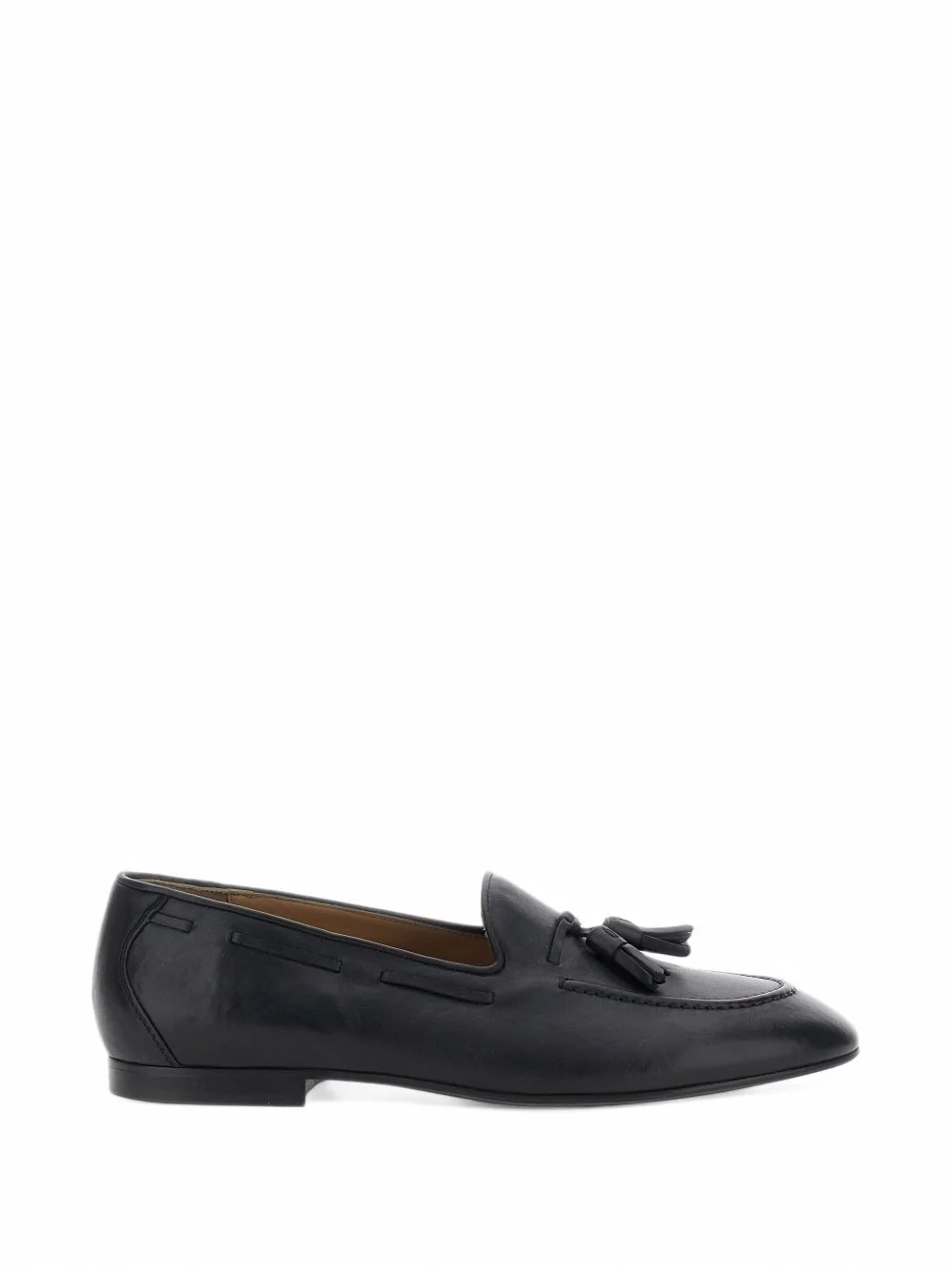 tassel leather loafers - 1