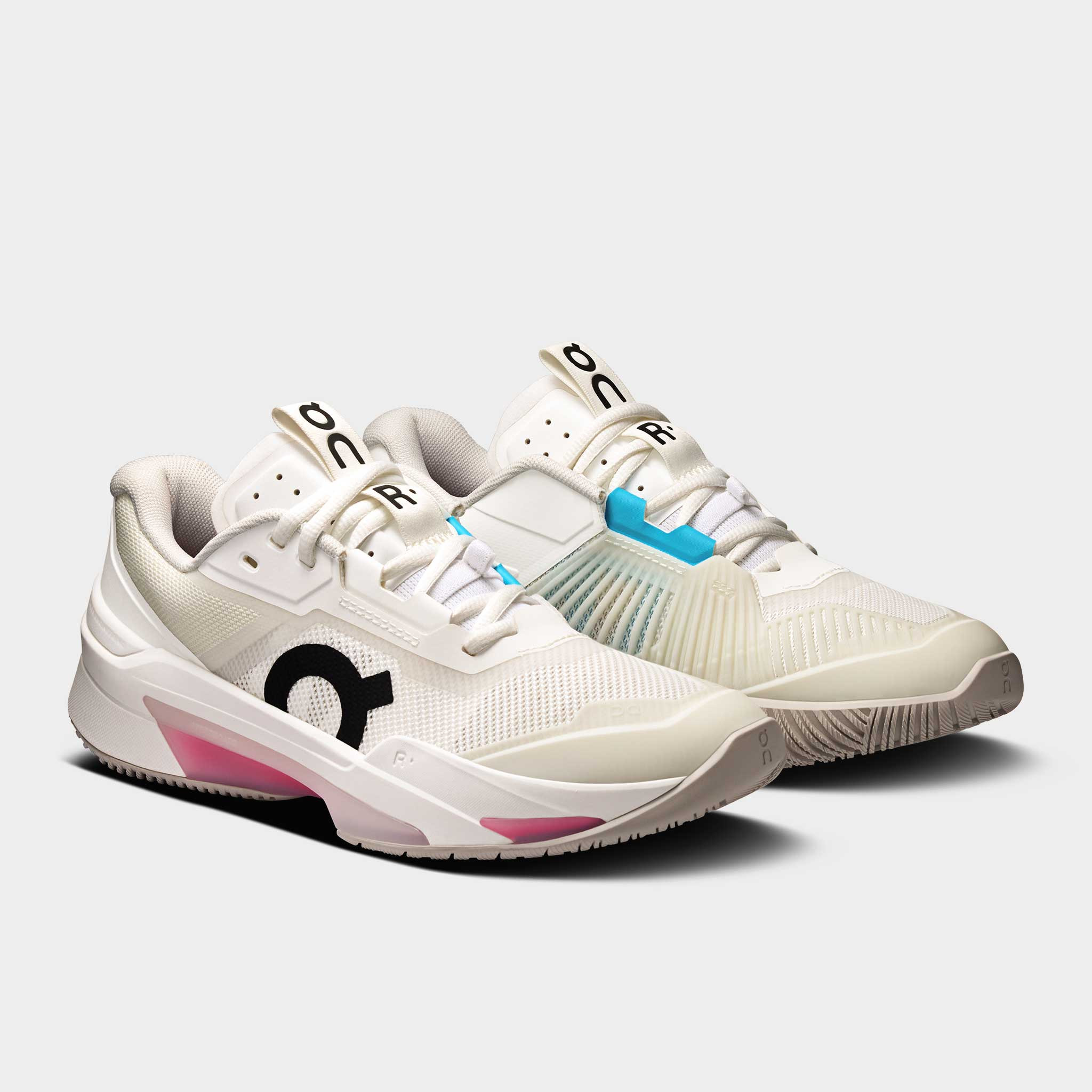 On The Roger Pro Fire Women's White/Pink - 5