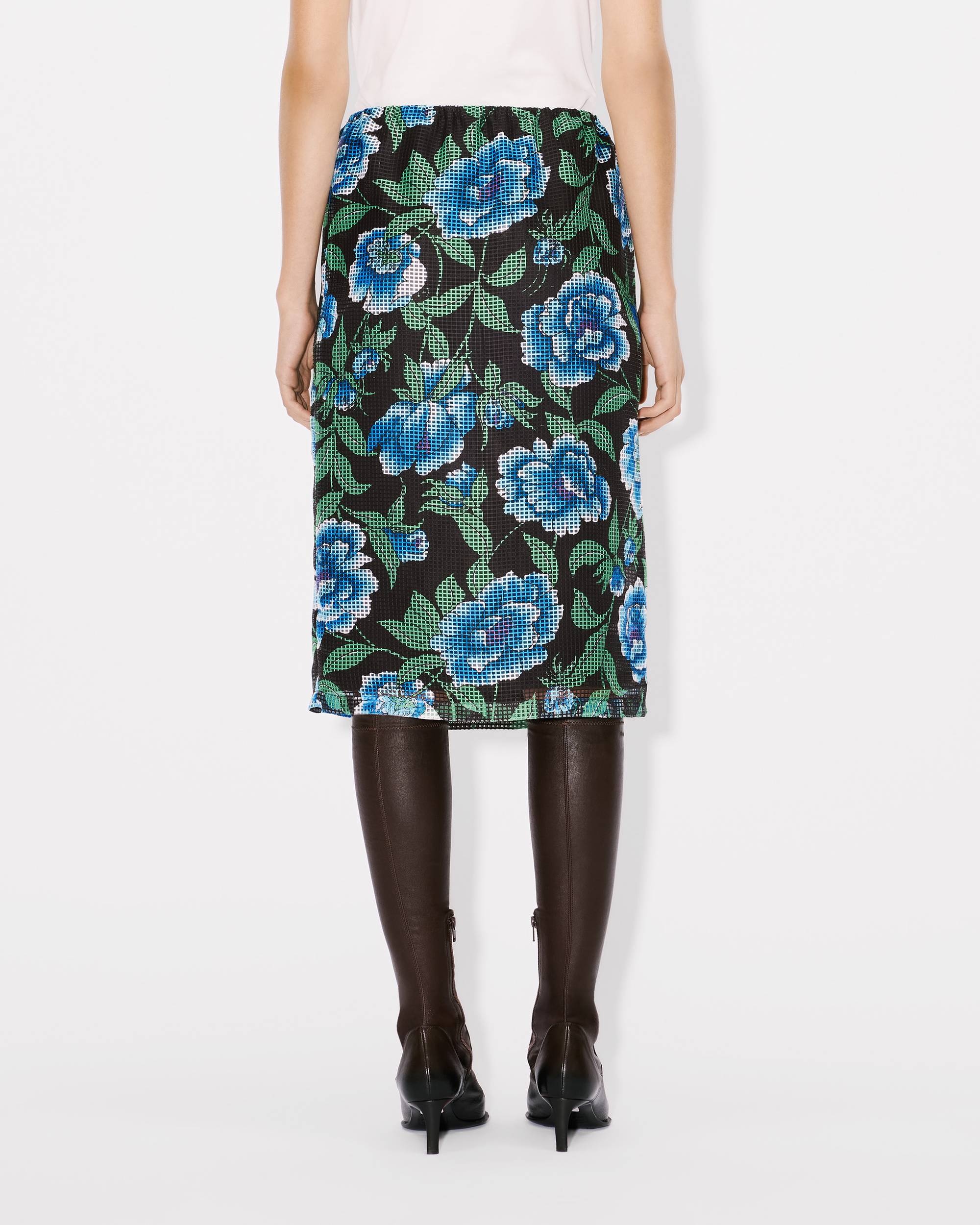 'KENZO Peonies' skirt - 5