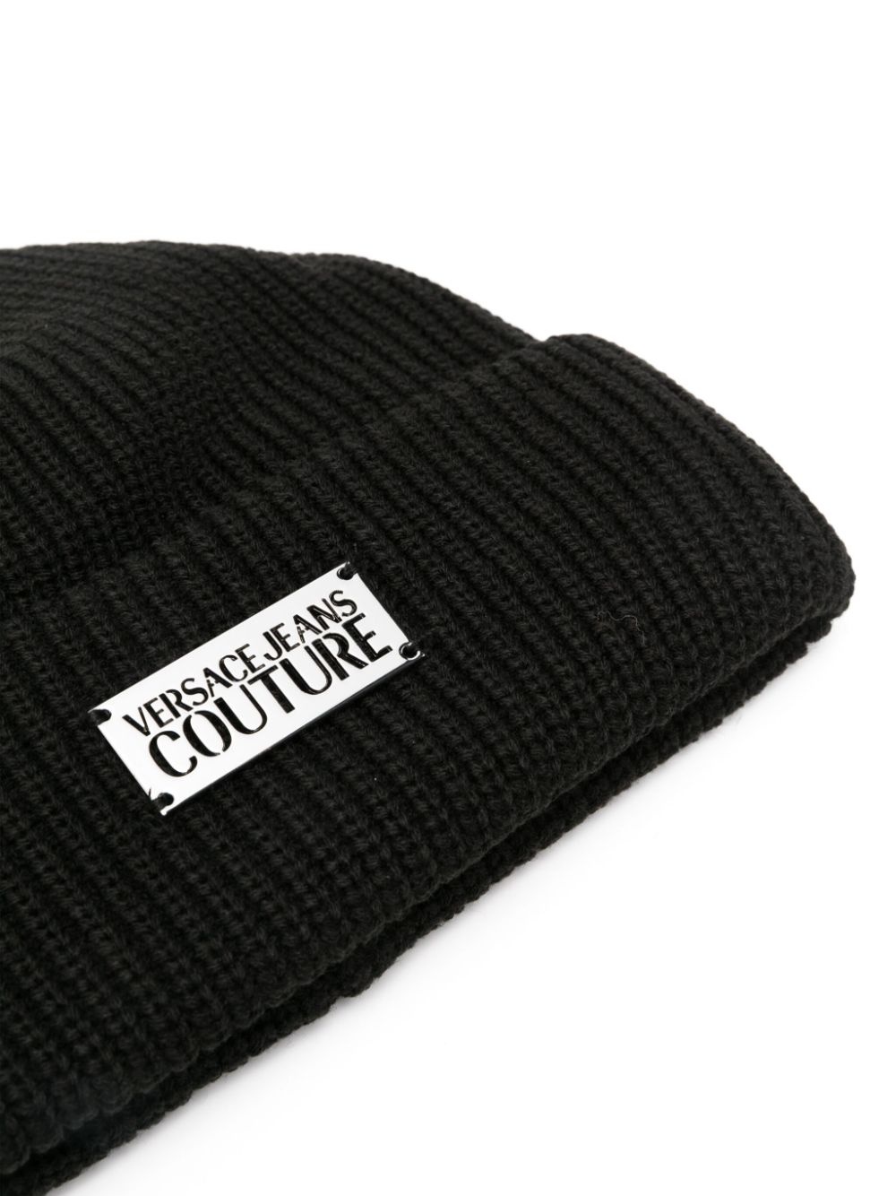 ribbed-knit beanie hat - 2