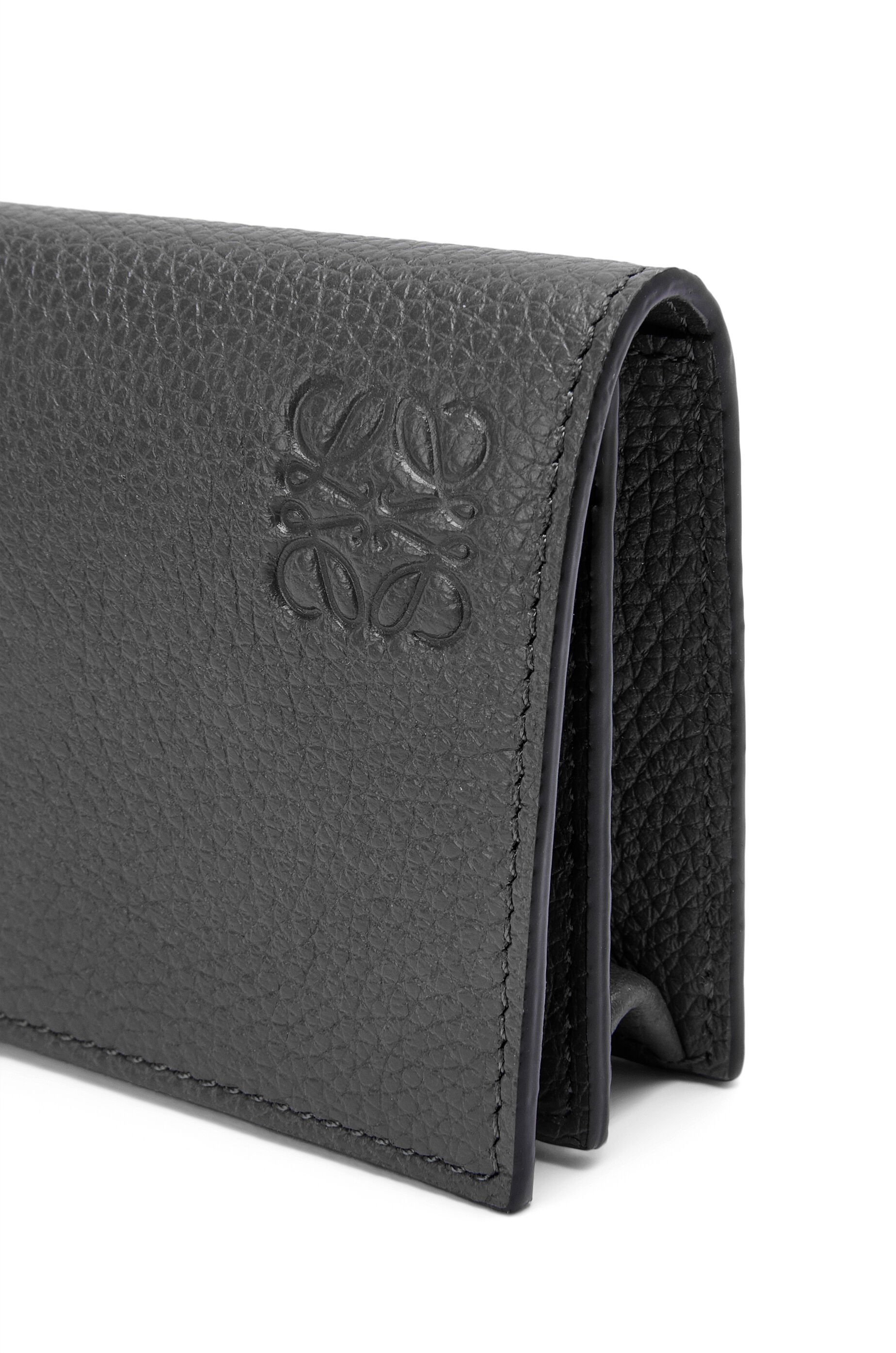 Business cardholder in soft grained calfskin - 4