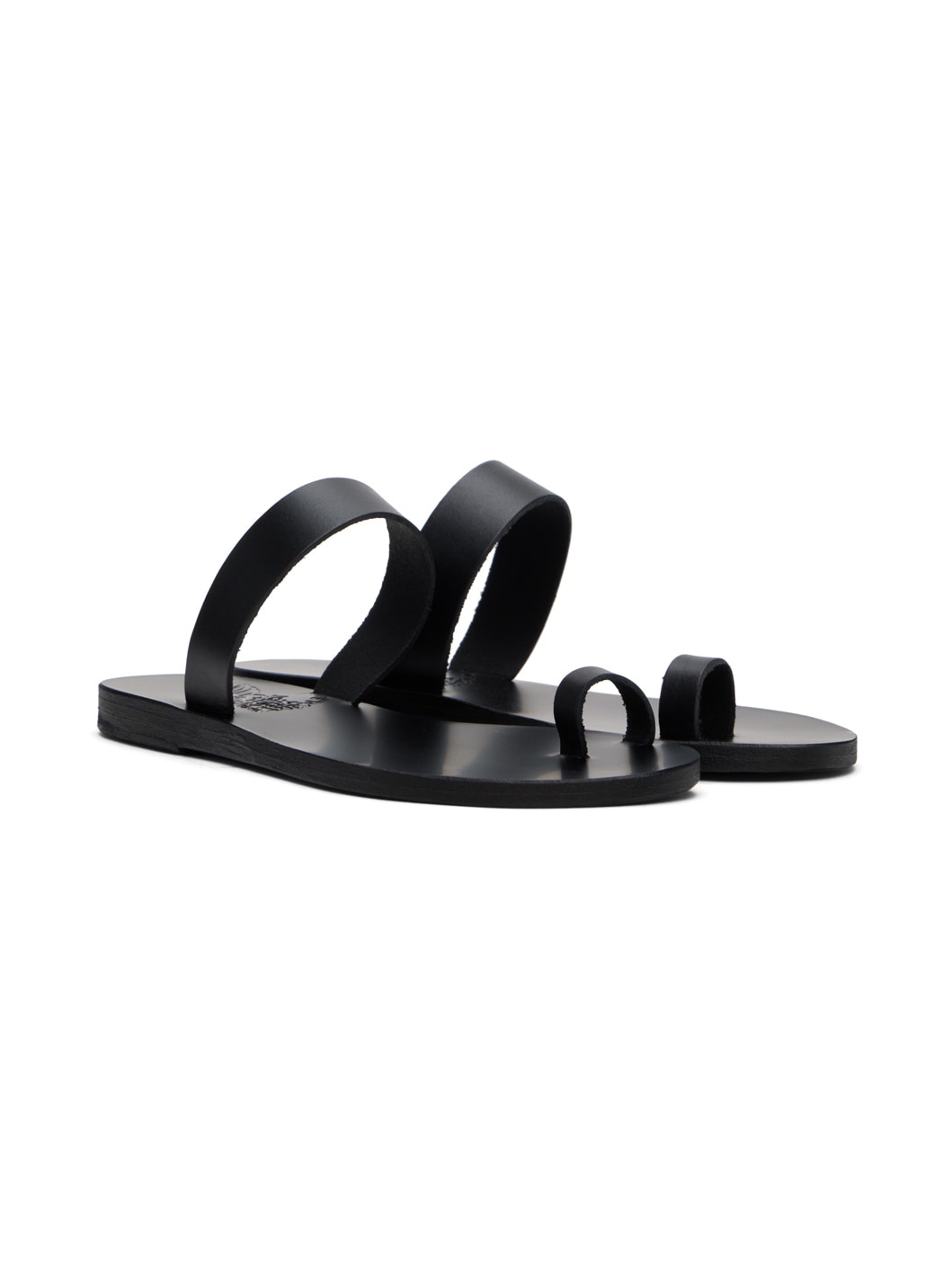 Black Thalia Sandals - 4