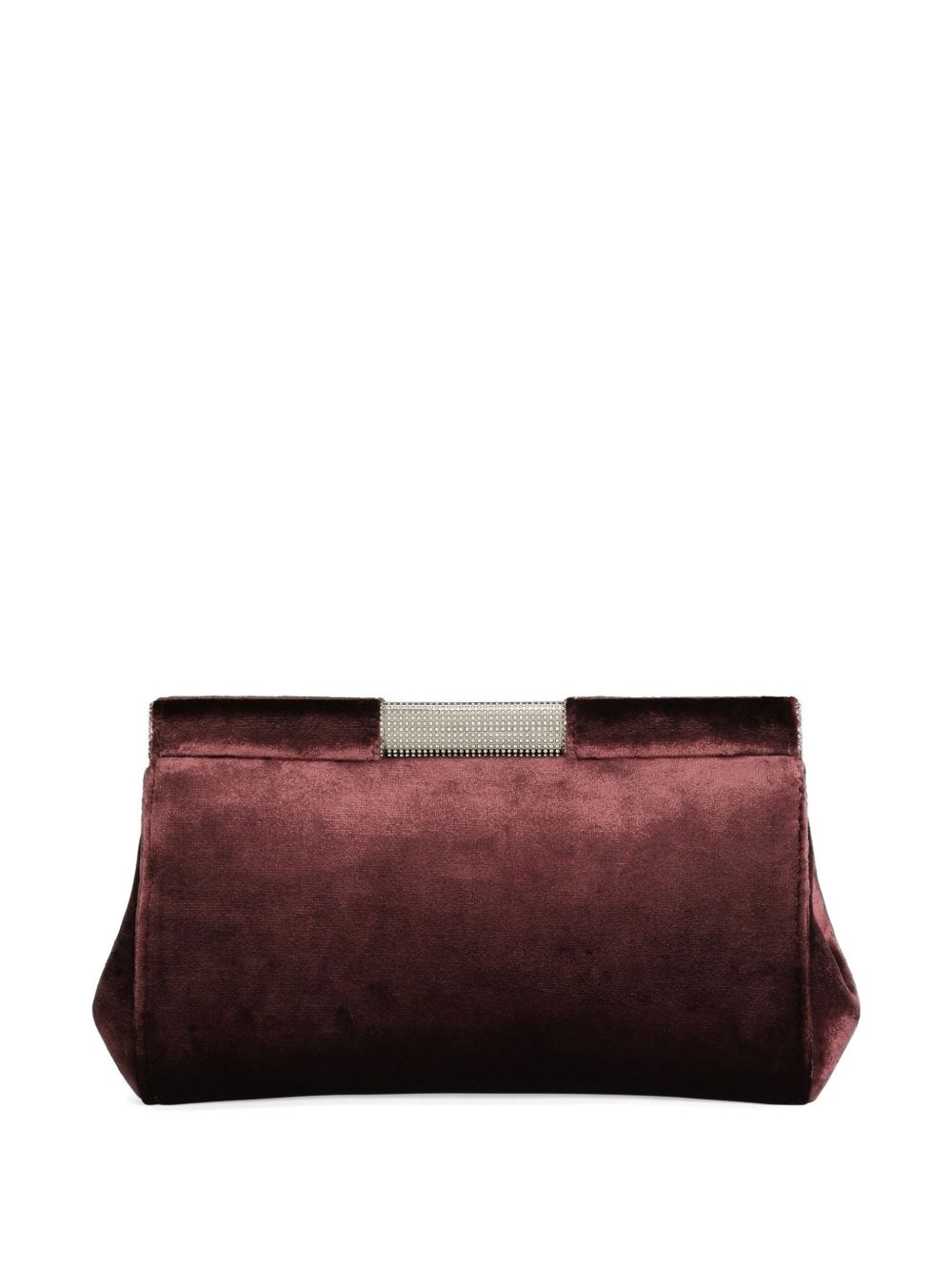 velvet clutch bag - 3