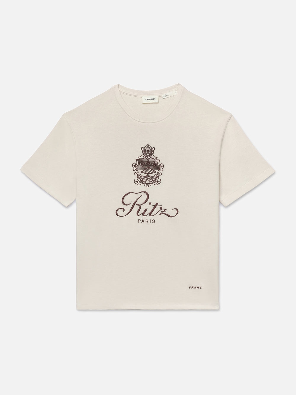 Ritz Men's Tee in Cream - 1