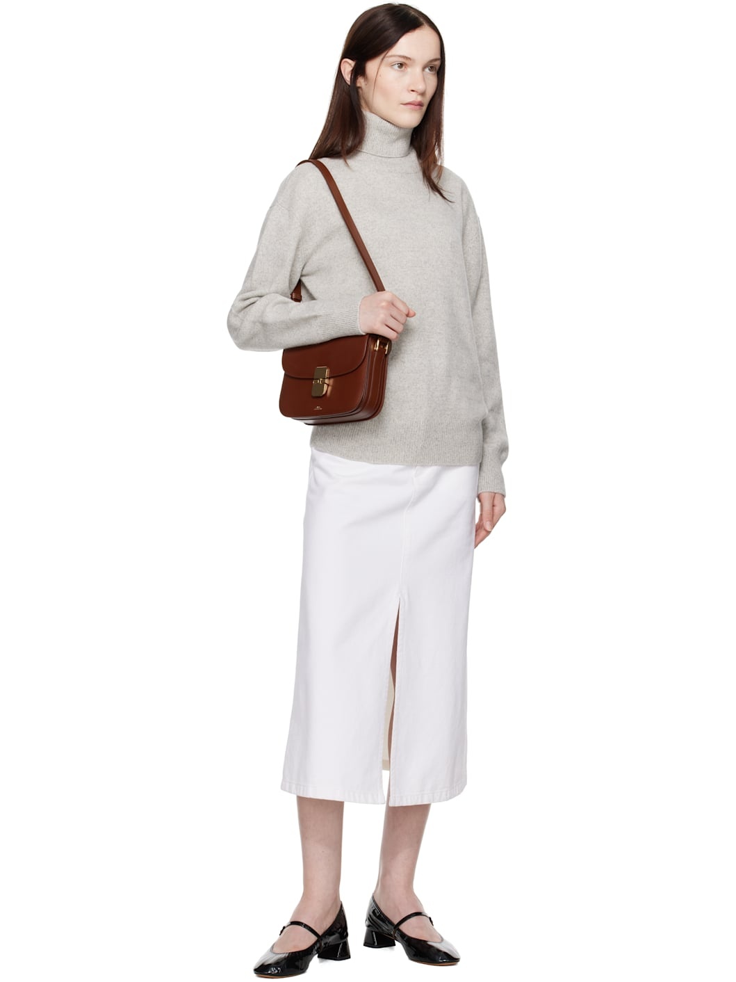 Gray Alma Turtleneck - 4