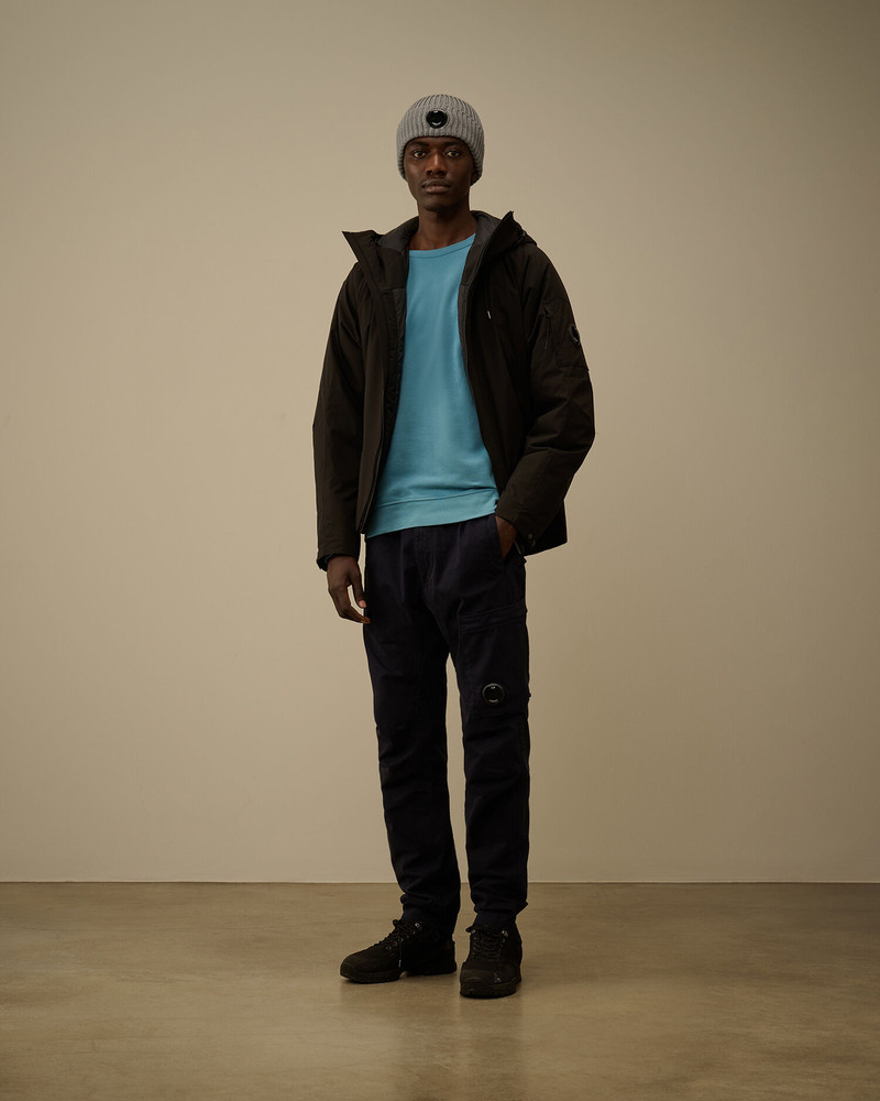 C.P. Company Light Fleece Crewneck Lens Sweatshirt outlook