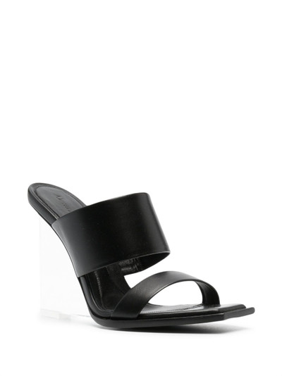 Alexander McQueen Shard 115mm wedge sandals outlook