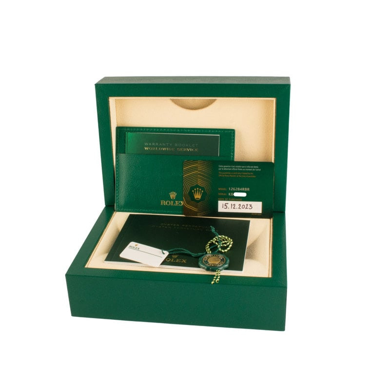 Rolex Datejust 126284 Purple Dial - 4