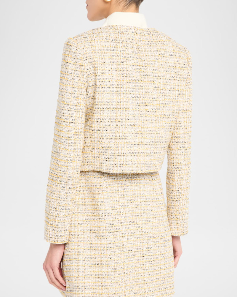 Cropped Tweed Jacket 4