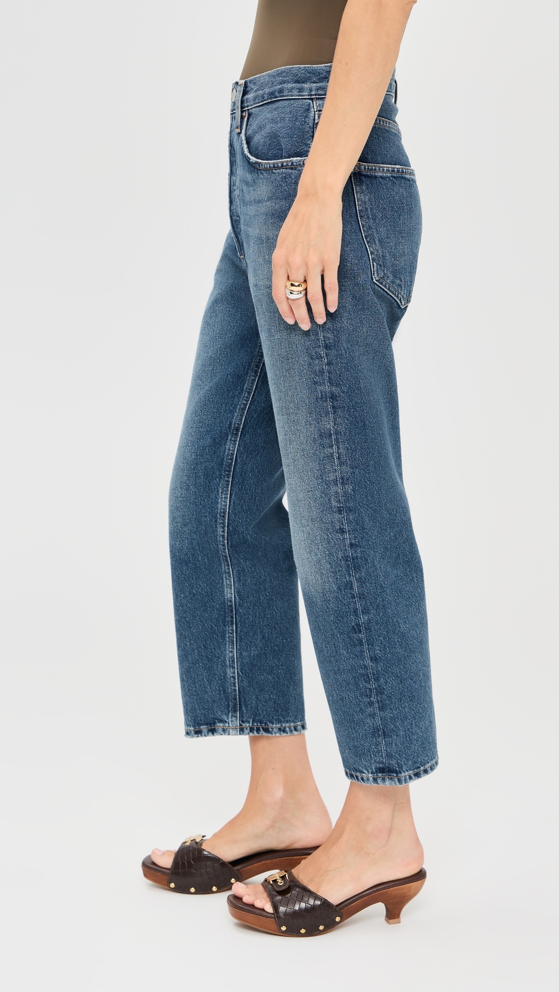90s Crop Petite Jeans 24" - 3