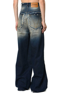 【セール】 VETEMENTS Wash Green Jeans Baggy Patched VETEMENTS パンツ
