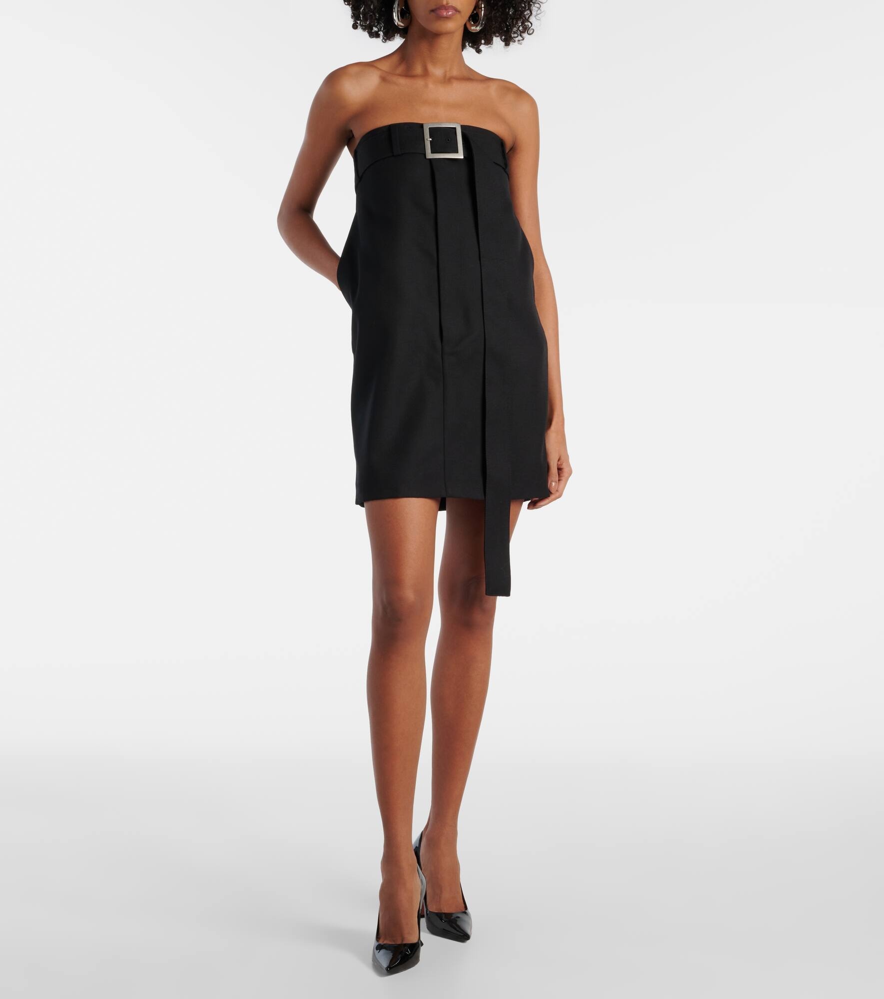 Virgin wool minidress - 7