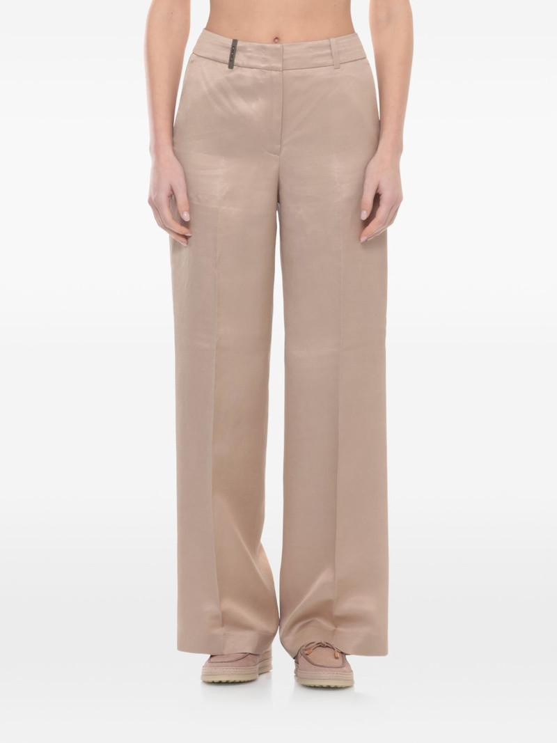 PESERICO bead-embellished trousers outlook