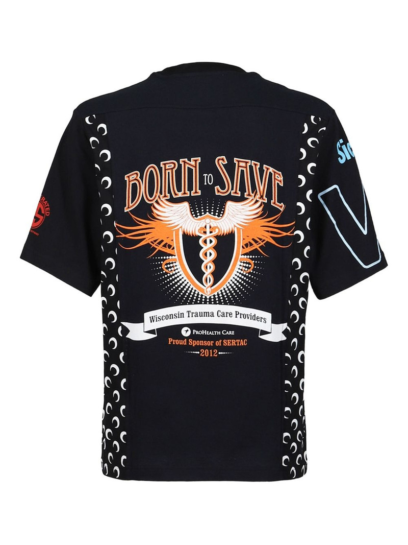 Marine Serre cotton T-shirt outlook