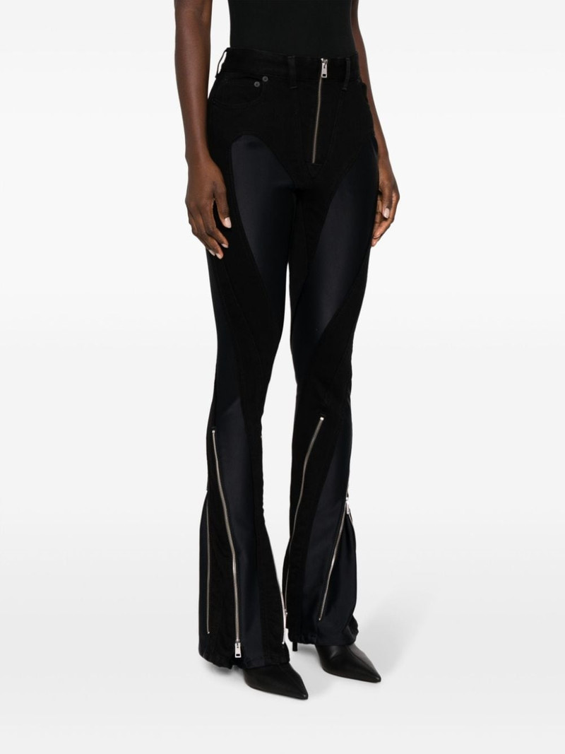 Spiral flared jeans 3