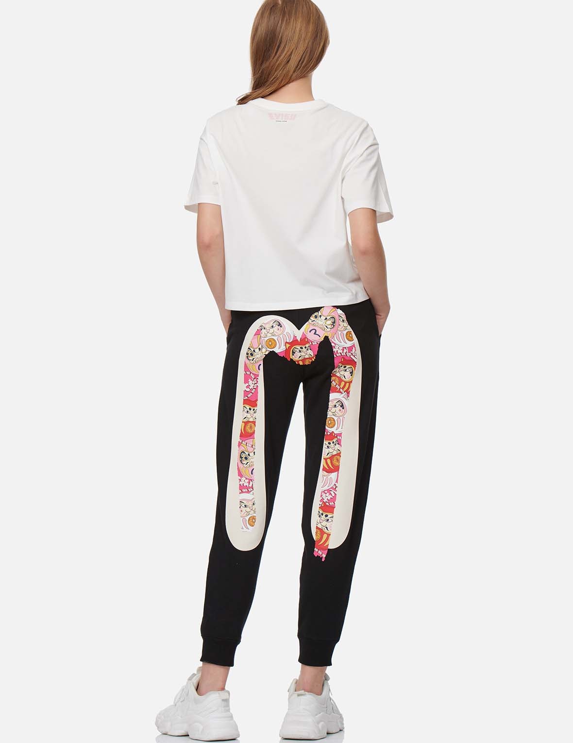 DARUMA BUDDIES DAICOCK PRINT SWEATPANTS - 5