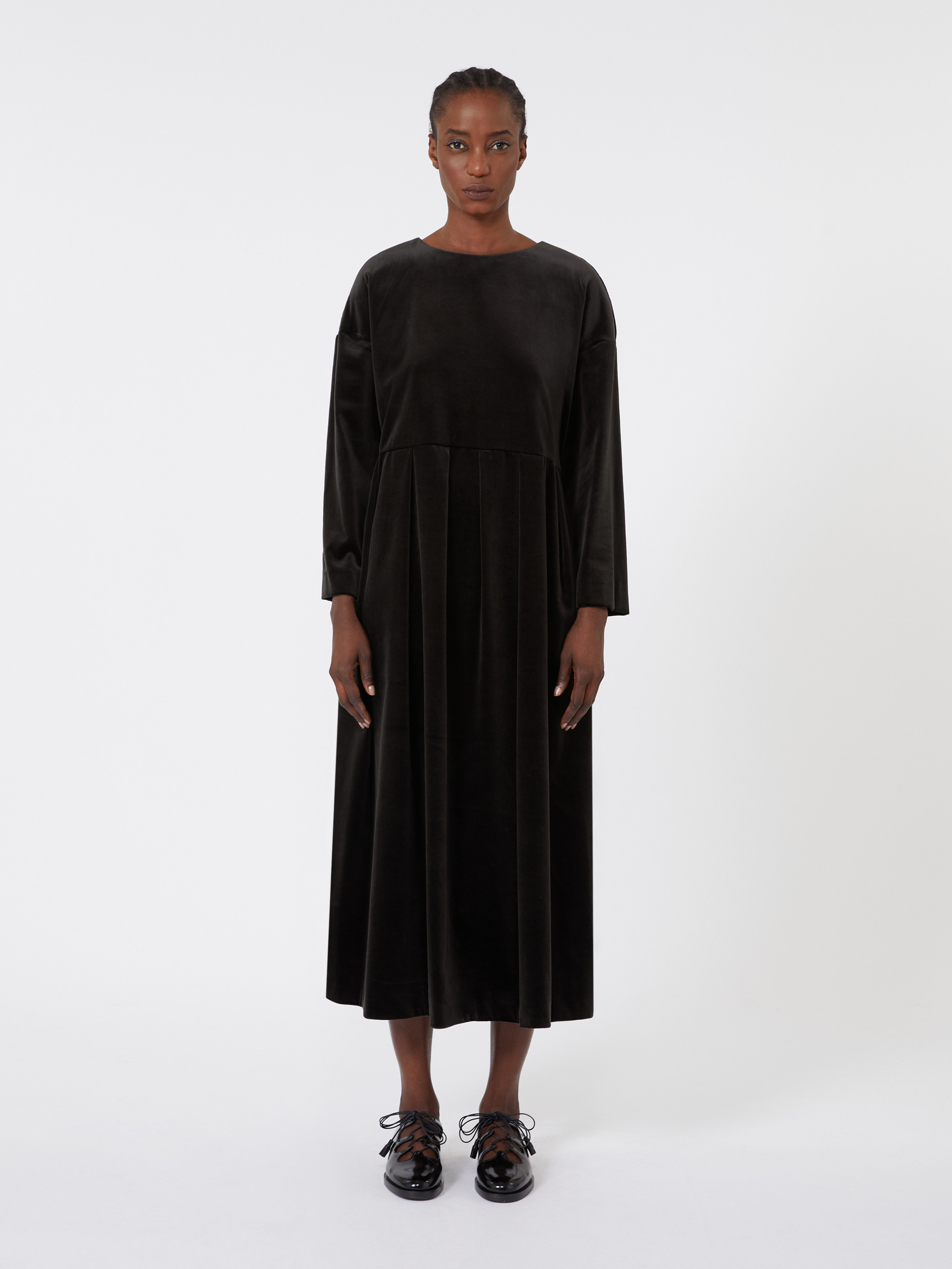GERLA Cotton velvet dress - 3