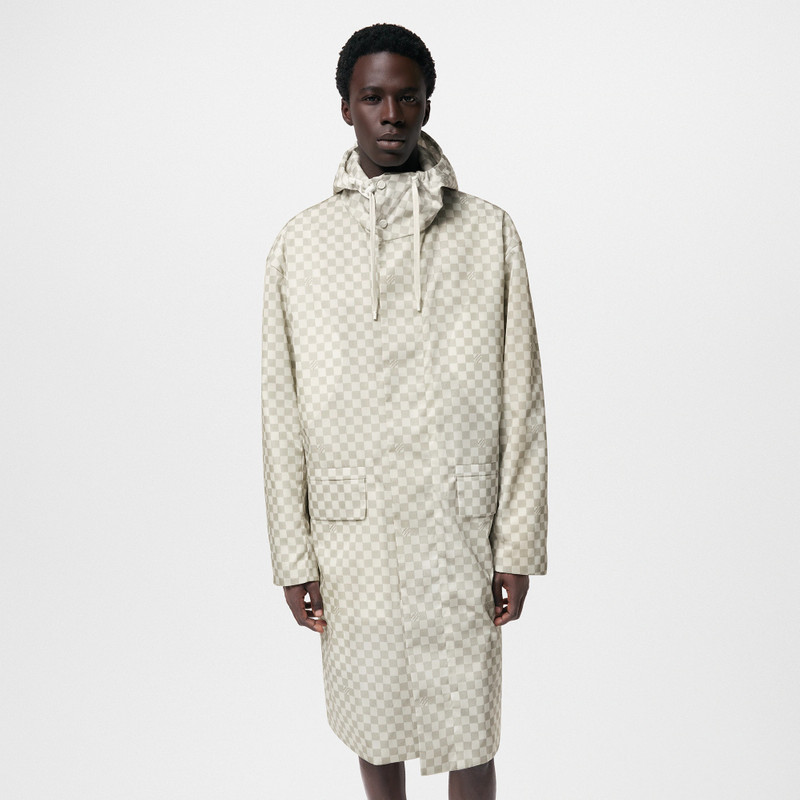 Printed Damier Nylon Parka 5