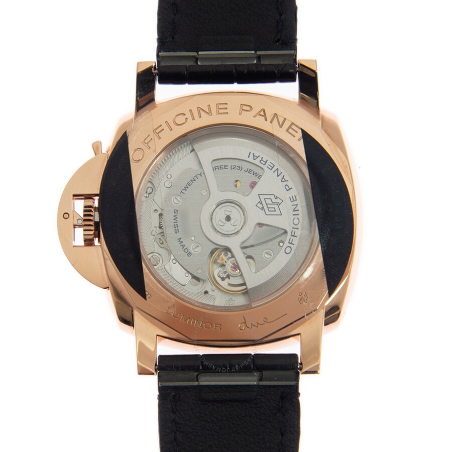 Panerai Luminor Due Automatic Black Dial Men's Watch PAM01041 - 3