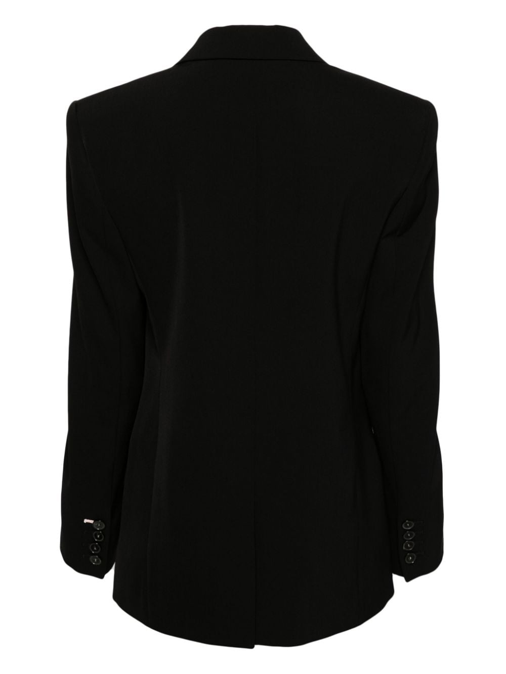 single-breasted wool blazer - 2