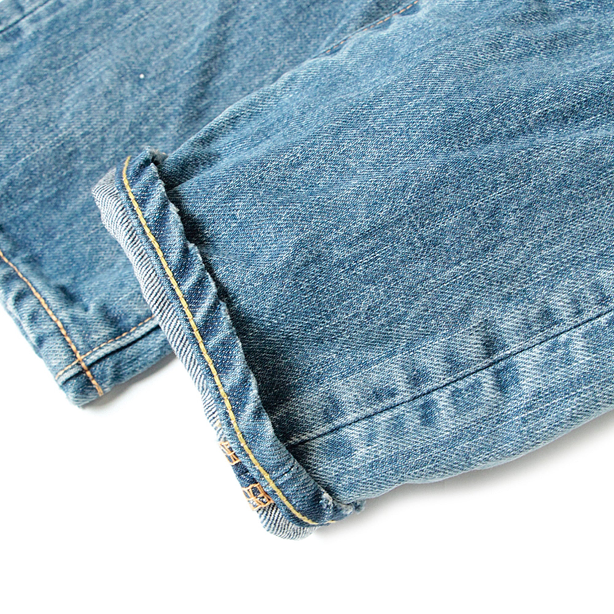 14oz DENIM SKINY JEANS (LADIES) - INDIGO - 4