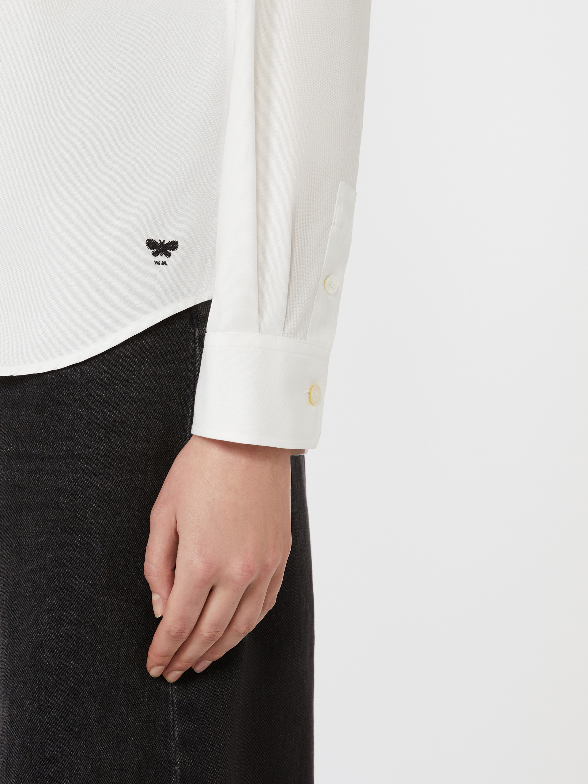 NICHEL Cotton Oxford shirt - 6