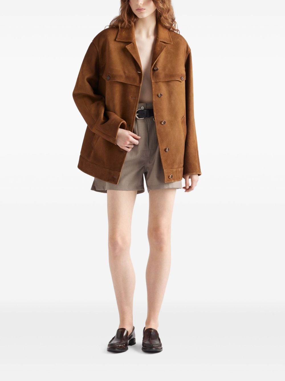 suede shirt jacket - 2