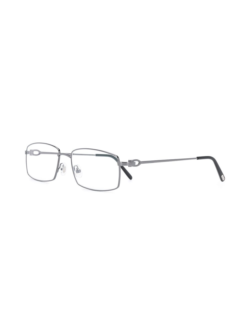 rectangular frame glasses - 2