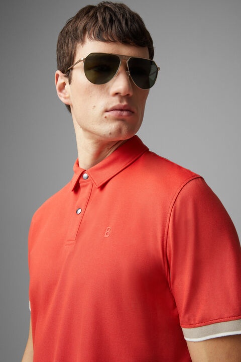 Timo Polo shirt in Red - 4
