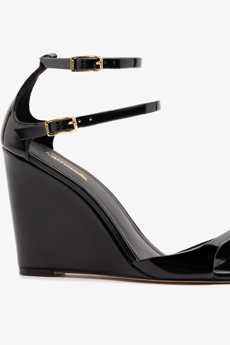 Luma Sandal Black Patent Leather 4