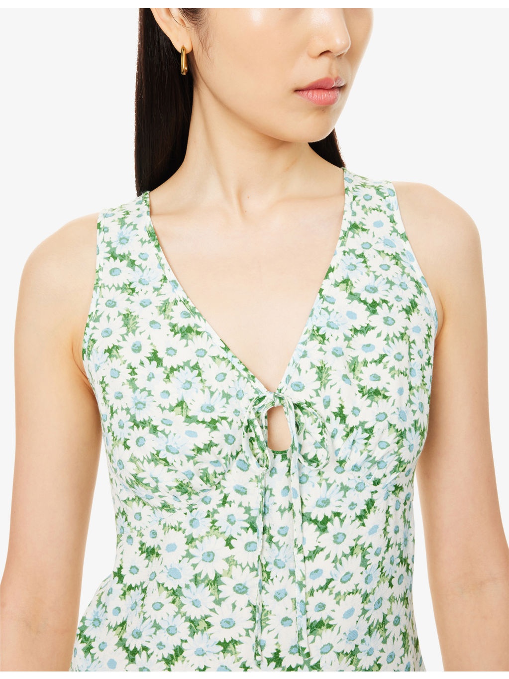 Miri Floral-Print Crepe Top - 5