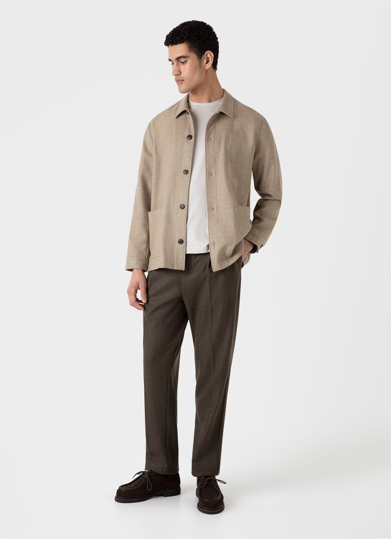 Sunspel Wool Twin Pocket Jacket outlook