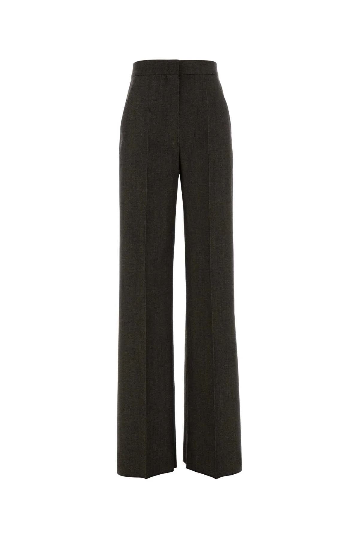 Max Mara Women Brown Wool Campo Palazzo Pant - 1