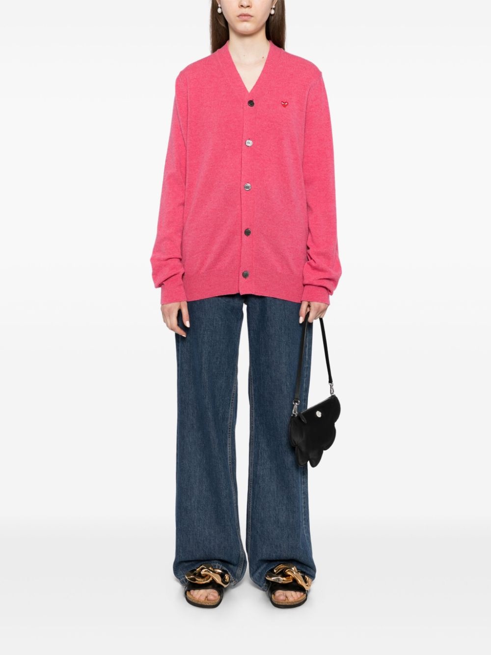 wool cardigan - 2