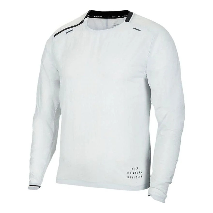 Nike Run Division Midlayer Woven Running Tops White CU5539-043 - 1